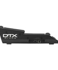 Side view of DTX Multi Pad 12 Electronic Drum Pad With 1,061 Drum And Percussion Sounds and 216 Keyboard Tones, ports visible