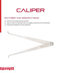 Caliper With High Grade Steel Legs And Improved Joint Design For Tension Adjustment 12 Inch Flat Leg Style Machinist Favorite