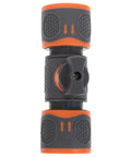 Totally Awesome Toddmomy Garden Hose Quick Connectors For 3/4 Inch Pipe, Effortless Male And Female Fitting No More Threading Hassle While Washing The Car Or Watering Plants In Style Today. 3/4-inch gray PVC garden hose quick connector set with orange grip