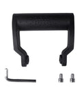 Ergonomic Side Handle for Angle Grinders with a Grip That Holds like Glue Utilizes 10Mm Thread for Snug Fitting Universal Compatibility for Power Tools, black rubber grip with screws and wrench.