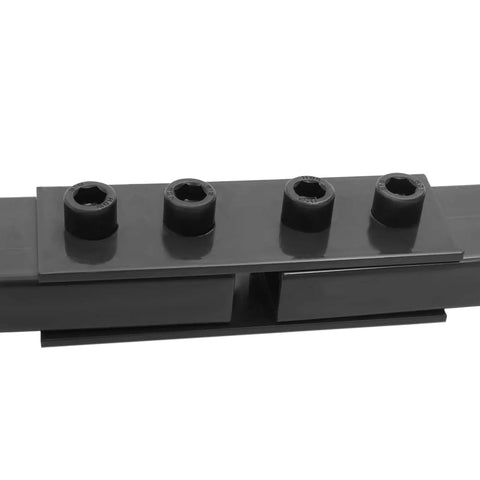 Heavy Duty Machinery Mover Dollies With 360 Degree Swivel Rollers And Massive 4400lbs Capacity Built Like A Tank From Rust Proof Steel close-up of black PU roller detail.