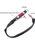 Premium 3400Rpm Air Body Saw File For Metal And Plastic Deburring showing speed adjustment switch and inlet port.