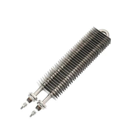 Top Shelf Square Fin Heater 230V 40x80mm Stainless Steel Electric Oven Heating Element with dual connectors visible