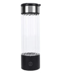 Hydrogen Water Bottle 460ml with SPE PEM Technology Fast 3 Minute Ionizer Delivers Up To 1400 ppb Hydration, clear design