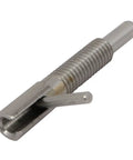 Heavy Duty M6 Thread Stainless Steel Lock Out Indexing Plunger With L Handle Retractable Position Pin For CNC Jigs And Machine Fixtures close-up view