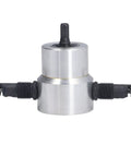 Heavy Duty Double Head Sheet Metal Nibbler Cutter with Aluminum Alloy Drill Attachment and Adjustable Dual Heads angle view