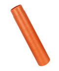 Telescopic Poster Tube Holder 52 To 95 Cm Expandable Mailing Tube With Strap For Art Supplies Storage And Blueprint Carrying Moisture And UV Resistant Protection For Documents And Artwork Transport, orange color