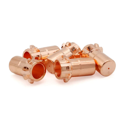 Five Piece Electrode And Nozzle Tip Set For PRO-Cut 25 PCT20 80 Plasma Cutting Torch Replacement Parts Including KP2063-1B1 Electrodes