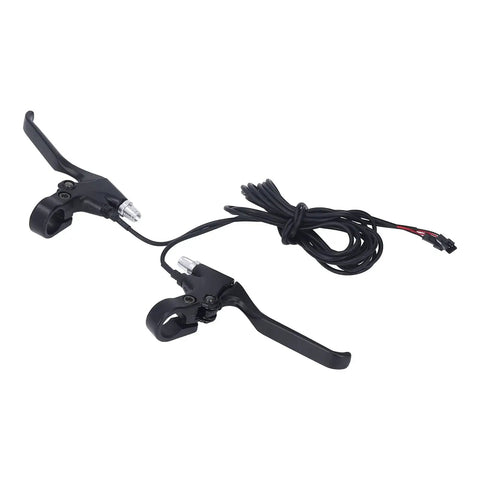 Dope 36V 48V 350W Brushless Motor Controller Kit brake handles with cables for electric bike conversion setup.