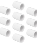 10 Pack 3/4 Inch PVC Pipe Coupling Fittings Socket To Socket Slip Connectors For Home Or Industrial Use Build Grade SCH40