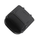 Black 18V Battery To 18V Tool Converter Kit With Switch And 30A Fuse, 12AWG Wire Terminals, angled view showing connector
