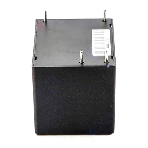 Heavy Lifter 12V Ac Dc Power Supply 15W Single Output With Compact Pcb Mount showing top view of black power brick with mounting pins.