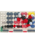 Micro Magnetic Molecular STEM Kit For Atoms And Bonding Hands On Chemistry Education Complete Set With Magnetic Interlocking System
