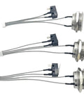 Replacement Cable Welding Harness For Signode BXT2 And Orgapack ORT120 ORT250 ORT400 Battery Powered Plastic Strapping Tools 1821.151.017 OEM Electrical Component Durable Connector, shown with wire leads and terminals