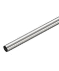 Close-up of uxcell 304 stainless steel tube, 8 mm OD, 0.2 mm wall, 200 mm length