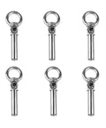 Beefy Heavy Duty Concrete Wall Eyebolt Anchors Set, 6 Pcs Expansion Eyebolts M6x70mm In 304 Stainless Steel, displayed in a grid pattern