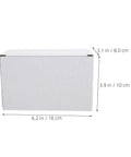 20 Pack White Corrugated Cardboard Mailing Boxes For Shipping And Parcel Packaging, Heavy Duty White Paper Parcel Boxes, Ideal For Small Business, Warehouse, Moving, 6.3 By 4 By 3.2 Inches. White corrugated mailing box, 6.2 x 3.9 x 3.1 in