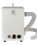 Back view of Badass 1000W Dental Vacuum Dust Extractor packing killer suction with adjustable speed toggle for clinics.