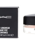 Painterly Paint Pot Eyelid Primer Cream, 5g jar next to box, neutral base for crease-free bold eyeshadow, made in United States.