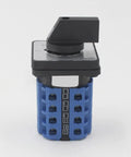 Universal Changeover Selector Switch For Power Transfer, Four Position Rotary Cam Switch With Sixteen Terminals, 380V 20A front view