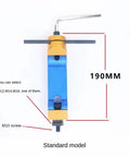 Shop Ready Adjustable CNC Mill Workpiece Locator Tool Featuring Multi Function Positioner, 190mm steel body with adjustable T-nut.
