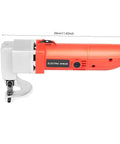 Heavy Duty Electric Tin Snips With 2000 Rpm Speed And 25 Mm Cutting Range For Steel Iron Copper Shearing, handheld electric shear side view.
