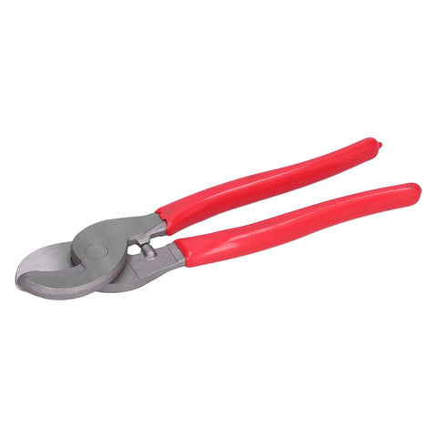 Heavy Duty Cable Cutter For Copper And Aluminum Wires Under 70mm2 With High Carbon Steel Build Precision Cut Hand Tool With Red Handles