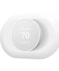 Snow Color Nest Thermostat 2020 Wall Plate Cover And Trim Kit With Easy Install Modern Wall Plate Accessory for G4CVZ 2020
