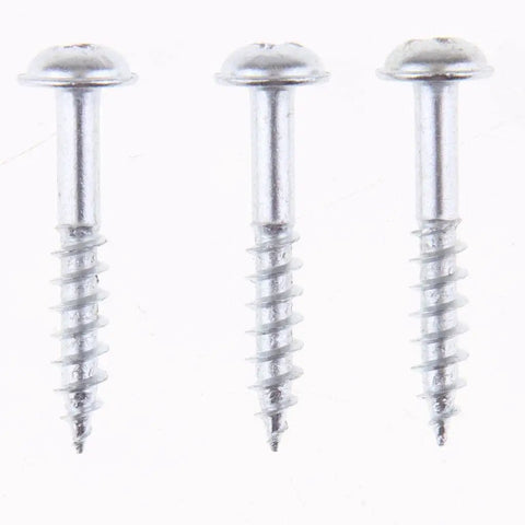 Washer Head Pocket Hole Wood Screws 100 Pieces Self Tapping Stainless Steel Fully Threaded For Woodworking And Pocket Hole Jig Projects 15mm To 20mm Material Thickness