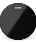 14-Inch black Hydraulic Drum Head With Oil Layer B14HBG, two-ply construction for rock sound, viewed from above.