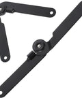 180 Degree Rotating Folding Hinges for Cabinets and Furniture, Heavy Duty Iron Lid Hinge with Dual Mounting Options