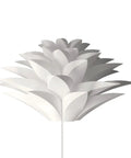 Dope Puzzle Pendant Lamp Shade Lotus Flower DIY Jigsaw Kit For Hanging Ceiling Light Or Floor Lamp White 20 Inch Diameter Easy Assembly