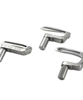 Go-To Looper Kit 19-531, 19-535, 19-536 For Kansai Special DLR-1503 Coverstitch Machines Quarter Inch Gauge Replacement Parts three silver loopers