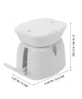 Heavy Duty Rv Door Catch Keeps Enclosed Trailer And Camper Entry Secure With Easy Install Sturdy Locking Mechanism Plastic Holder. White, compact design.