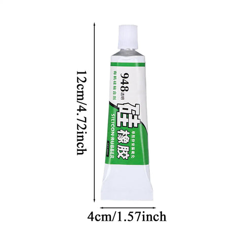 Gasket Repair Adhesive For Washing Machines And Portable Washers Quick Dry High Temp Resistant Glue Leak Proof Sealant tube