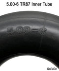 Heavy Duty 5.00-6 Inner Tube With TR87 Bent Valve Stem For 13X5.00-6 And 12X5.00-6 Tires Replacement Tube outer marking view