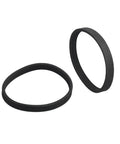 Heavy Duty Built Like A Tank Rubber V Drive Planer Belt For 1911B Electric Planer Double Cog 2 Pack Replacement 268mm by 9.6mm thick