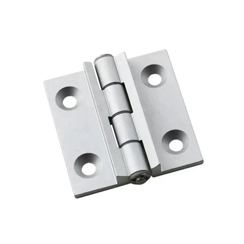 Heavy Duty Aluminum Alloy 120 Degree Limit Hinge for Industrial Machinery and Automation Systems, solid and durable design.