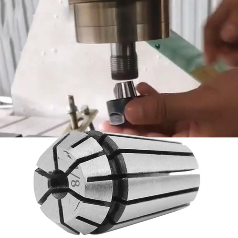 Top Gear Precision ER11 CNC Collet Chuck with 3mm size, made of tough 65Mn spring steel for smooth milling and accurate cutting.