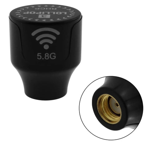 Black Ultra Tiny 5.8GHz 5dBi Stubby Antenna With SMA Female Connector for FPV Transmitter Receiver Lightweight RHCP UAV