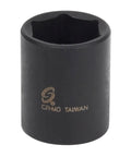 Premium 3/8 Inch Drive 14 MM Impact Socket Built Tough For Real World Grind Featuring Six Point Geometry And Chromium Molybdenum Steel.
