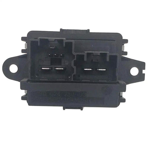 Plug And Play Hvac Blower Motor Control Module Resistor Straight Swap Part 1581638 4P1594 15141283 black connector with wiring slots