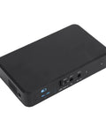 Legit 18000mAh Uninterrupted Power Supply With Usb Battery Backup For Routers And Security Cameras, black compact UPS unit.