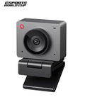 Black Next Level Webcam For Pc Capturing Sharp 1080P Video At 100 Fps with adjustable clip for easy mounting.