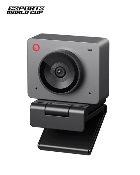 Black Next Level Webcam For Pc Capturing Sharp 1080P Video At 100 Fps with adjustable clip for easy mounting.