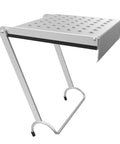 375 Pound Rated Ladder Work Platform Accessory, Heavy Duty, Wide Secure Surface For Ladders, Hands Free Workspace close-up