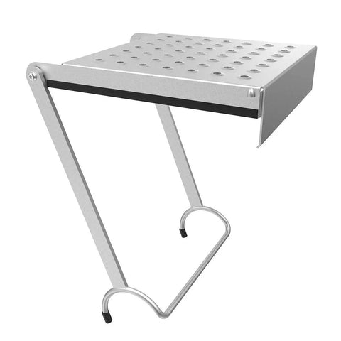 375 Pound Rated Ladder Work Platform Accessory, Heavy Duty, Wide Secure Surface For Ladders, Hands Free Workspace close-up