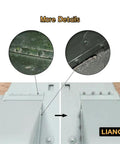 Detailed view of Pro Grade Universal Plastic Model Hardware Kit with micro screws and rivets on military model panel.