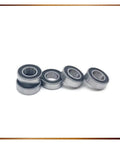 Groove Bearings 688-2RS Set Of 10 For Rail Linear Motion Systems, 3D Printer Parts And Industrial Automation Equipment, Pro Grade Smooth Rolling Support For Precise Motion, sealed metal bearings