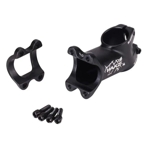 Dope 31.8mm Mountain Bike Stem 60mm Length 25 Degree Rise Aluminum Alloy Black Short Handlebar Stem with bolts